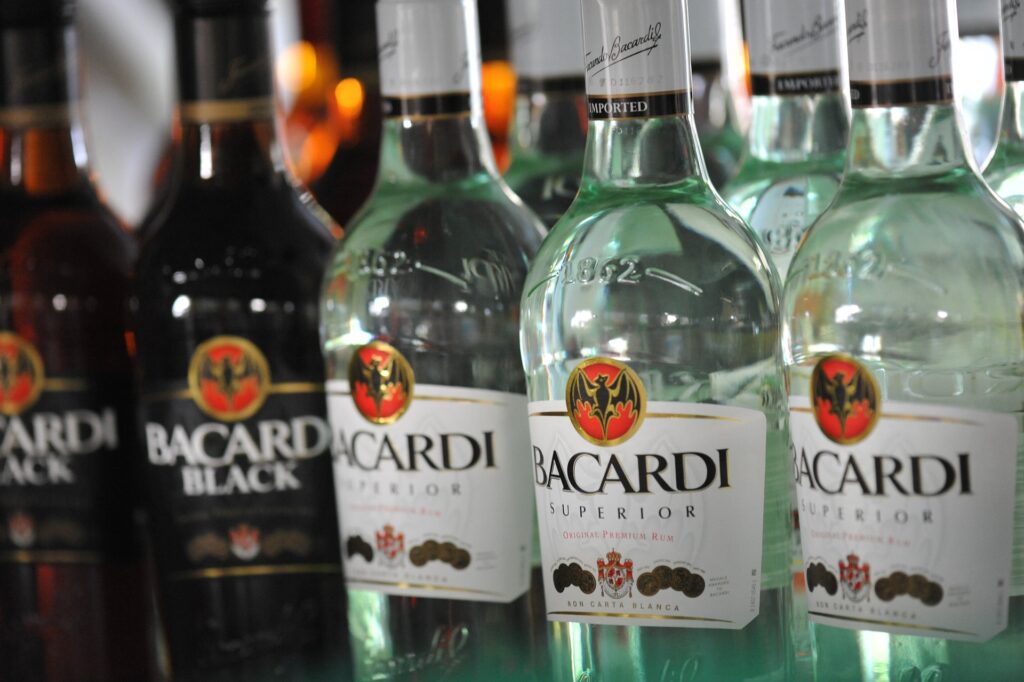 Bacardi party drinks rum runner